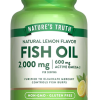 FISH OIL OMEGA 3 2000 MG | LEMON FLAVOR - 60 Softgels